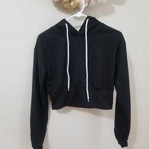 Crop top hoodie